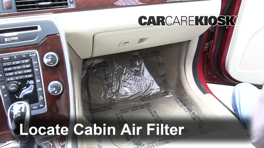2014 Volvo XC70 T6 3.0L 6 Cyl. Turbo Filtre à air (intérieur)